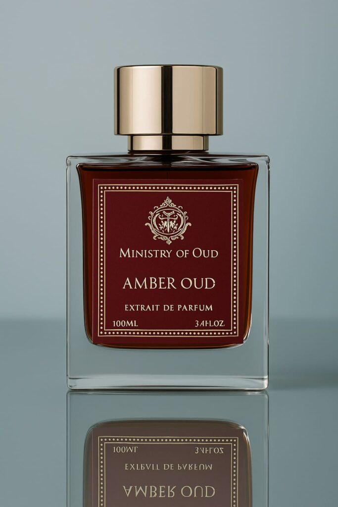 Ministry of Oud Amber Oud 100 ml extrait de parfum bottle
