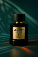 Glorify by Emir 100ml unisex eau de parfum bottle with pine‑apple citrus, jasmine rose, oud sandalwood notes
