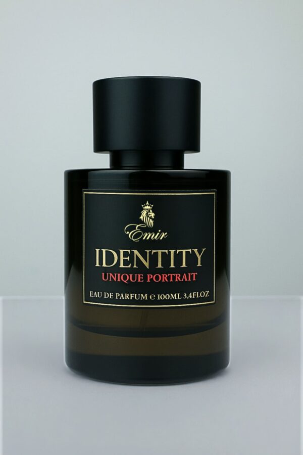Identity Unique Portrait by Emir 100ml bottle – unisex oud perfume with saffron and musk notes