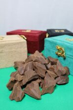 Dark‑brown resin-rich Indonesian BM Oud chunk for burning, top-grade agarwood.