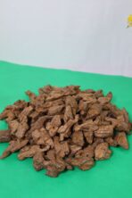 Dark brown resin-saturated Indonesian Kalimantan oud chunk – premium agarwood for burning.”