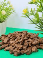 Dark brown resin-saturated Indonesian Kalimantan oud chunk – premium agarwood for burning.