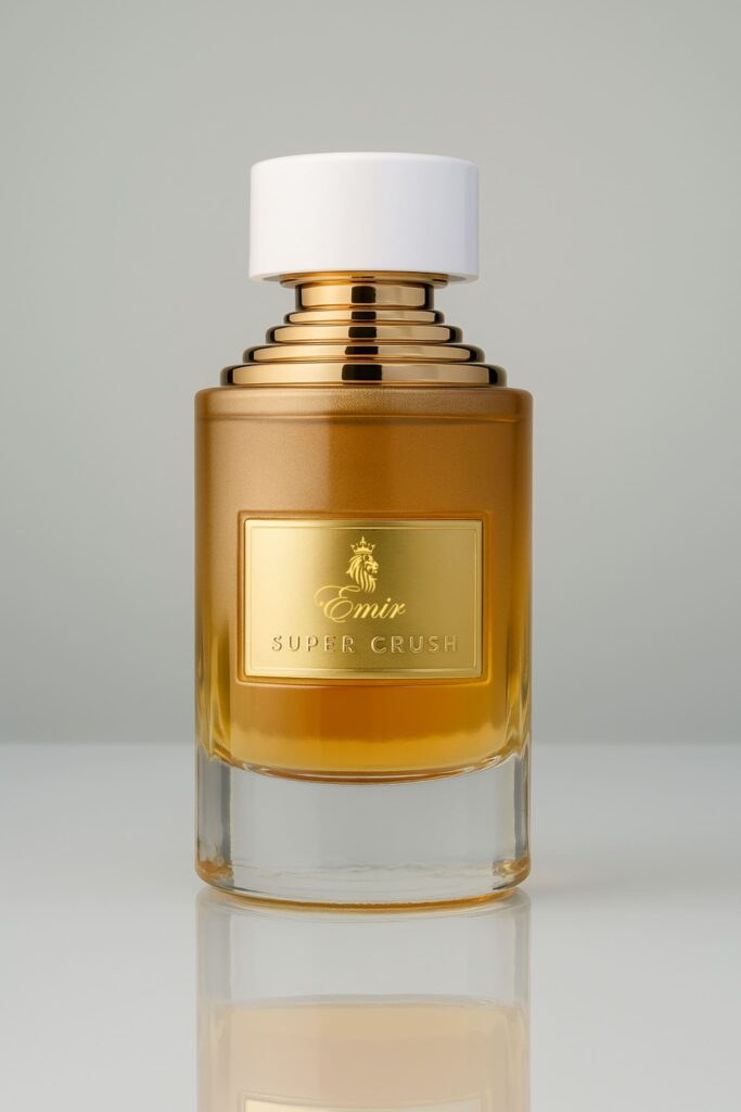 Super Crush by Emir 100 ml amber floral eau de parfum bottle