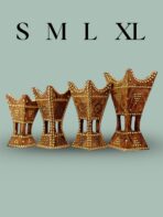 Premium wooden Mabkhra with heavy-duty traditional design, steel top surface for safe oud and bakhoor use. Long-lasting and perfect for Saudi majlis.