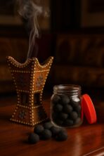 Mamoul Kaliz – Premium Black Capsule-Shaped Mamoul | Arabic Sweets Saudi Arabia | معمول كاليز